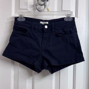 H&M Black Jean Shorts, Size 2